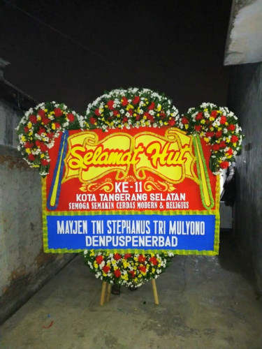 Bunga Papan Congratulation  di Hulu Sungai
